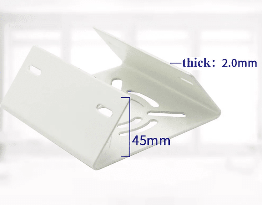 SOPORTE DE MONTAJE VERTICAL PARA PTZ/CAMARAS 112*115*42MM 5KG METAL Con 2 Abrazaderas9