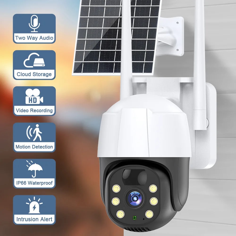 IAI-SOLAR-3MP PT WIFI 3MP Solar+Bateria 40M IR LUZ MIC PARLANTE 14400MAH2