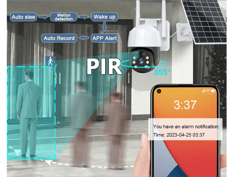 IAI-SOLAR-3MP PT WIFI 3MP Solar+Bateria 40M IR LUZ MIC PARLANTE 14400MAH3