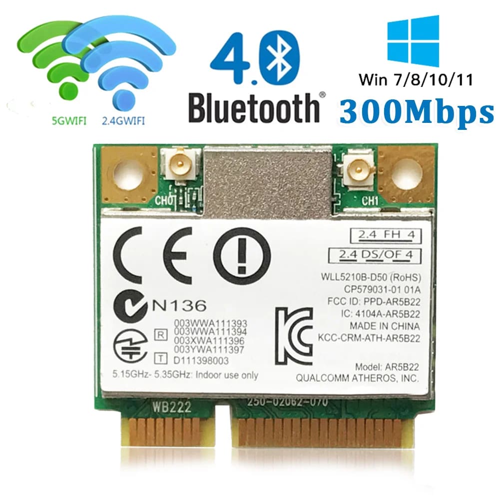 Mini PC industrial CPU I3 5005U RAM 8G 128GB WIFI 2.4Ghz/5Ghz 300Mbps5