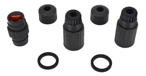 Conector Copla RJ45 ADAPTADOR HEMBRA A HEMBRA Para Exterior2
