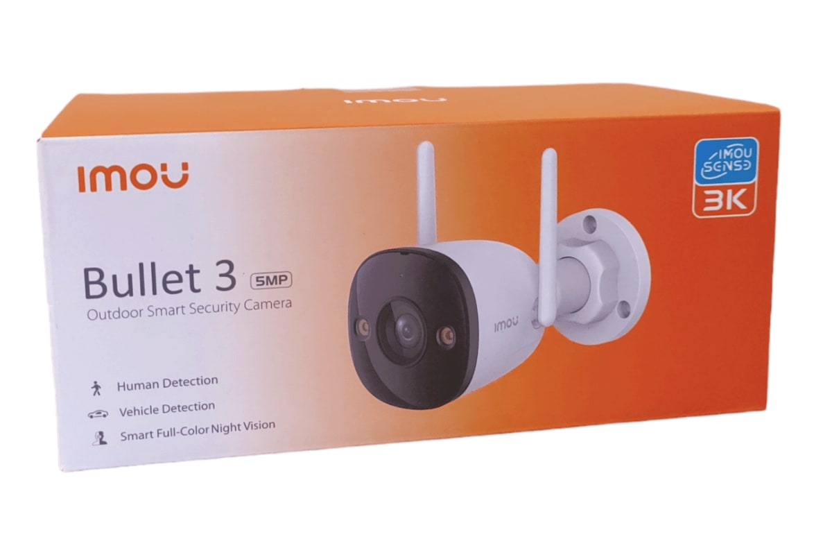 IPC-S3EN-5M0WE-0280B CAMARA IP Wifi IMOU BALA Bullet 3 5MP 2.8MM AUDIOBIDIRECCIONAL FULLCOLOR 512GB2