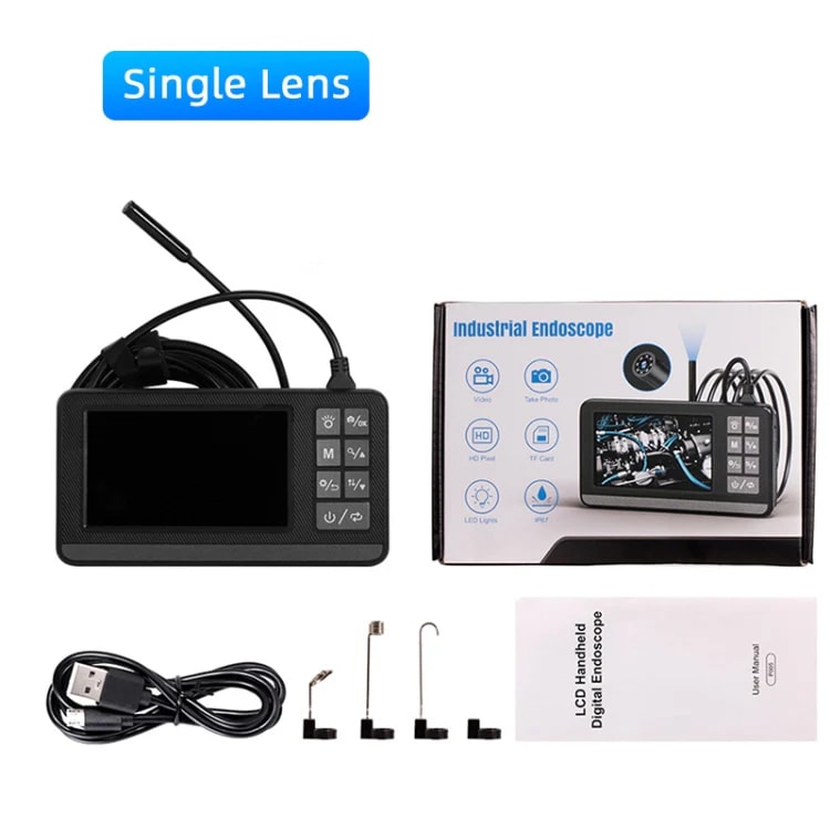 CAMARA ENDOSCOPICA IMPERMEABLE 5MT IP67 1080P MONITOR 4.3 OFERTA2