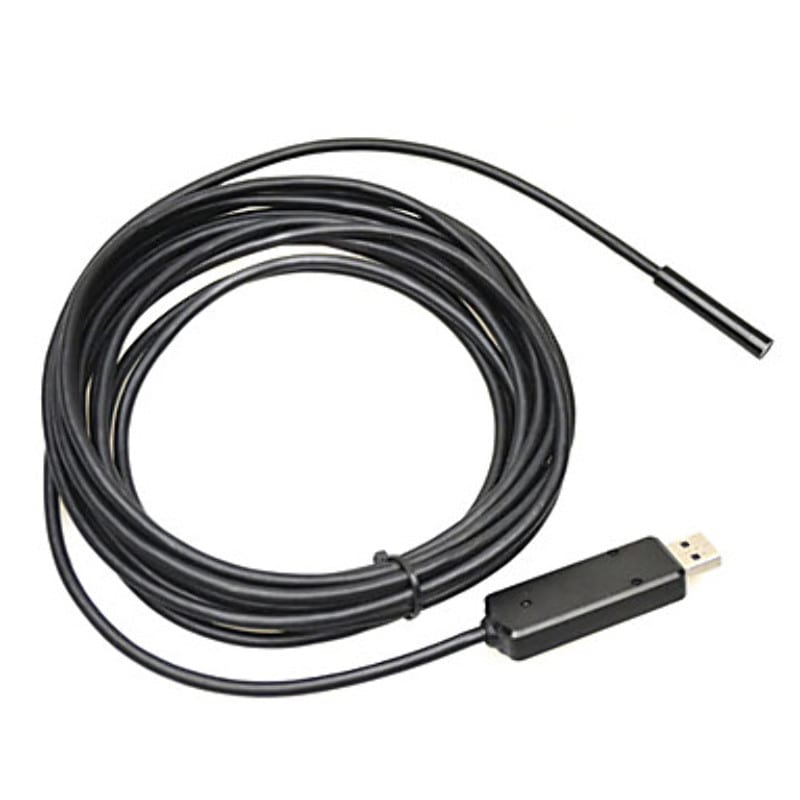 CAMARA ENDOSCOPICA IMPERMEABLE 5MT IP67 1/9VGA COMS CONECTOR PARA PC USB 2.0 :V8 OFERTA 0