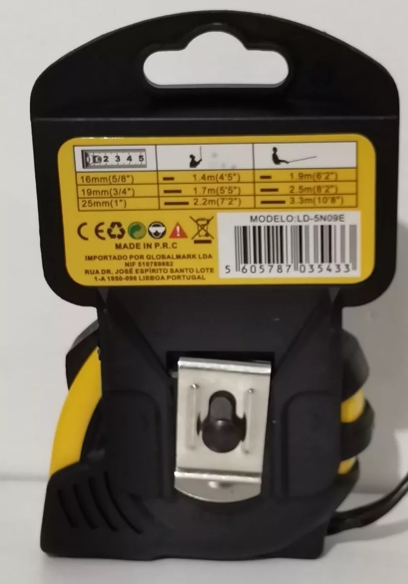 HUINCHA PARA MEDIR 5mts*19mm MARCA ANTE2