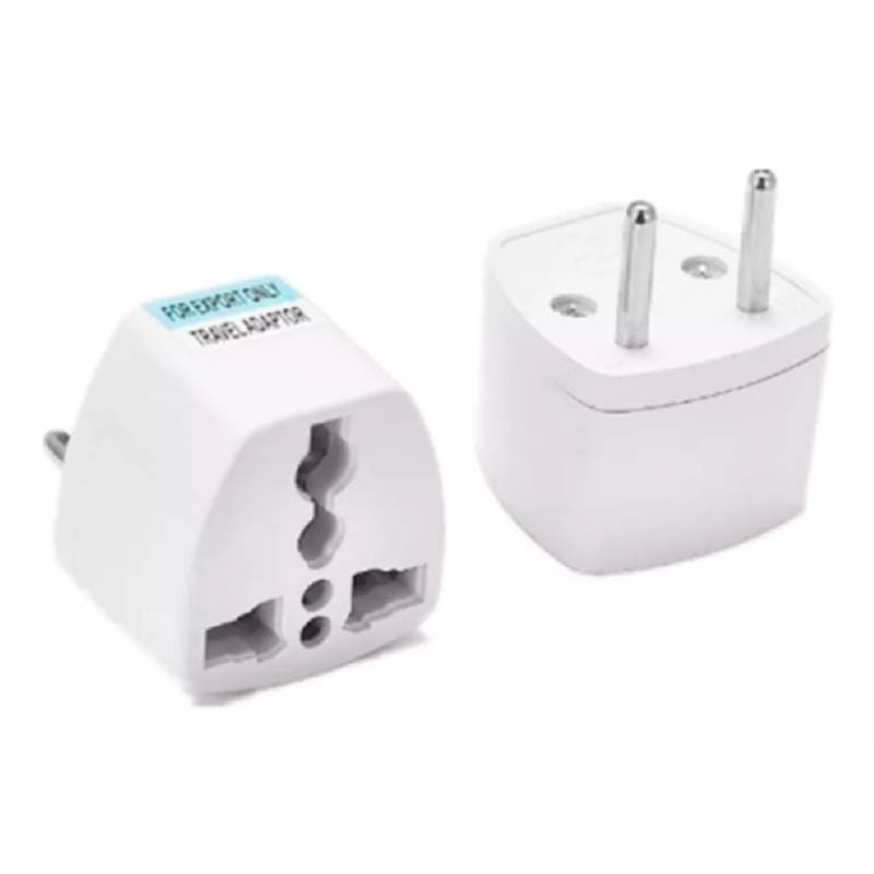 ADAPTADOR ENCHUFE UNIVERSAL BLANCO 10A PARA VIAJE ~250V MODELO:0063