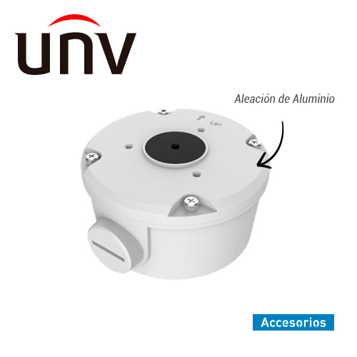 TR-JB05-B-IN Soporte Redondo Metal 104.4mm*54.5mm 0.36kg, Para Instalacion,UÑV 0