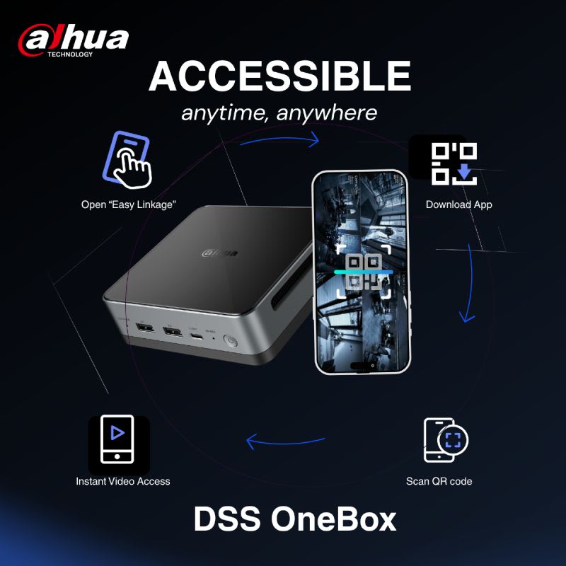 DSS-OneBox-H1/128 INTEL I7 32GB RAM 1TB MAX 128 CAMARAS/16CH VIDEOPORTERO/8CH RECONOCIMIENTO FACIAL 0