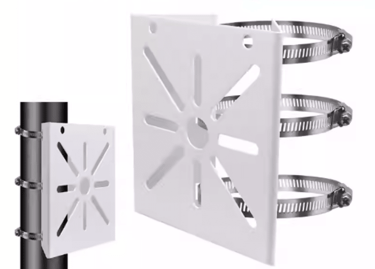 SOPORTE DE MONTAJE VERTICAL PARA PTZ/CAMARAS 171*154*54MM 15KG METAL  Con 2 Abrazaderas 0