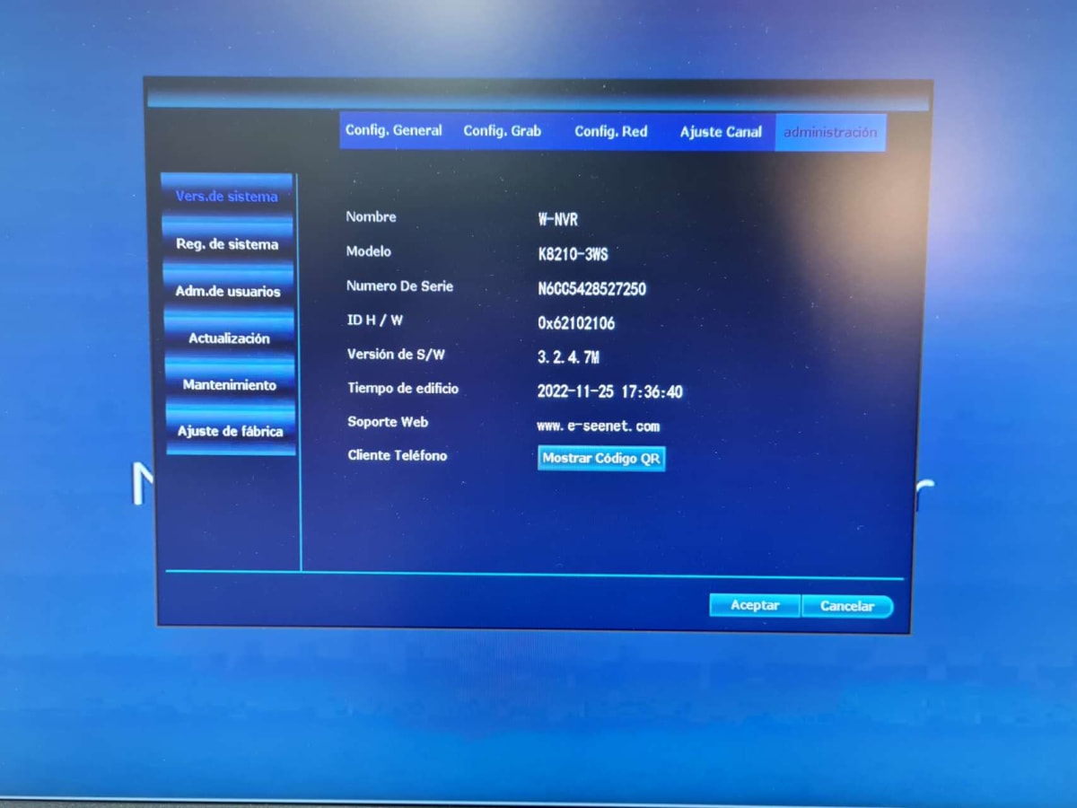 K8210-3H NVR WIFI DE 10CH HASTA 5MP SOPRTE APP PARA PC6