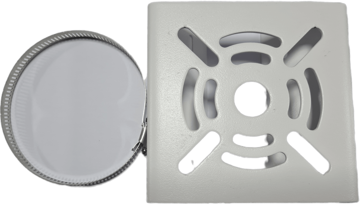 SOPORTE DE MONTAJE VERTICAL PARA PTZ/CAMARAS 112*115*42MM 5KG METAL Con 2 Abrazaderas2