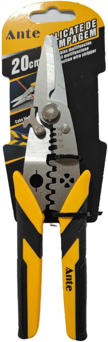 PELACABLES MULTIFUNCIOANL ALICATE 200*50*10MM WZ-838A MARCA: ANTE 0