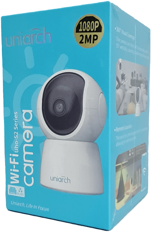 UHO-S2E CAMARA WIFI PT 360° 2MP 4MM IR10MT ALARMA AUDIO BIDIRECIONAL ONVIF 256GB UNIARCH2