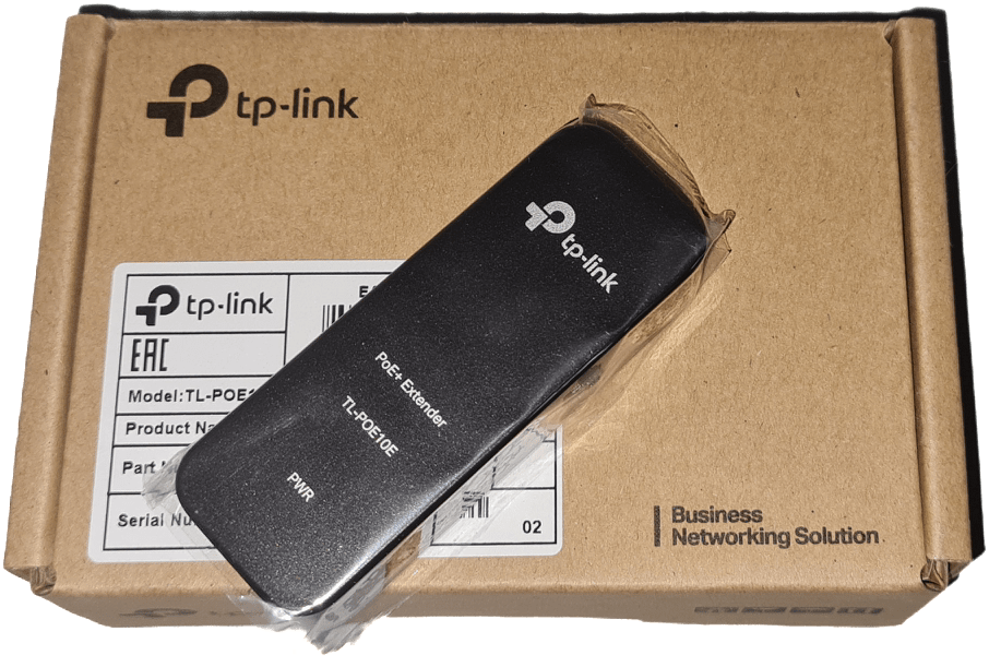 TL-POE10E EXTENSOR POE 20W 10/100Mbps 802.3af/at MAX 250MT MARCA: TP-Link 0