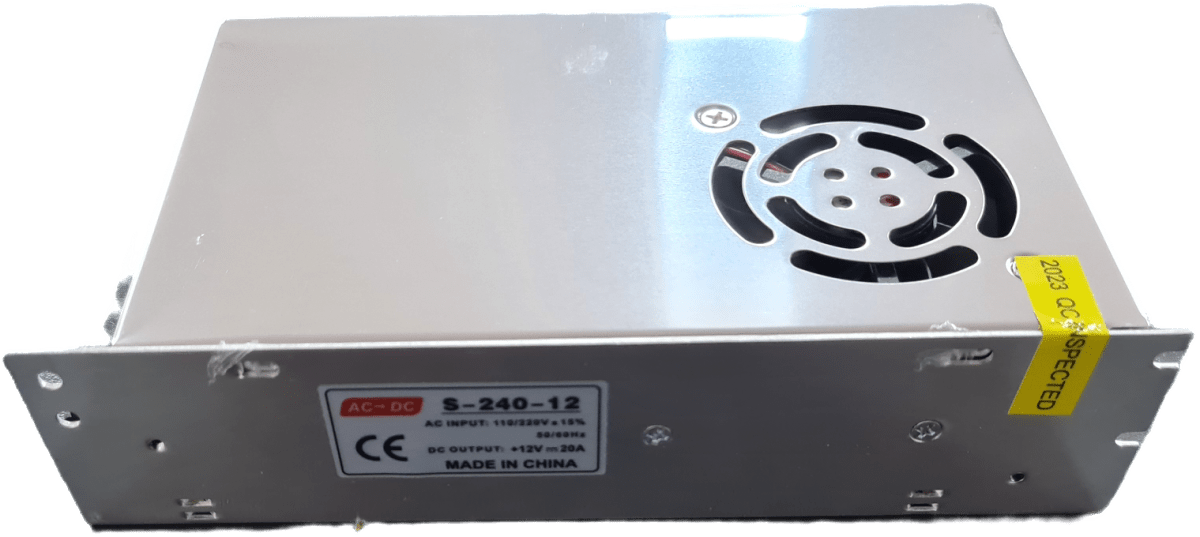 FUENTE DE PODER METALICO 12V 20A 240W CON VENTILADOR3