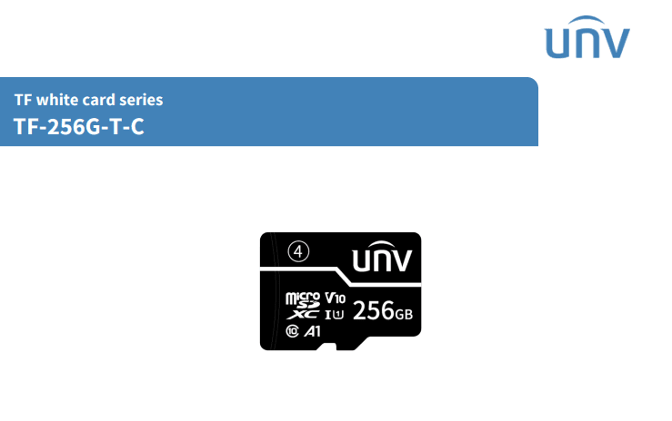 256GB TF-256G-T-C Tarjeta Memoria MicroSD 75MB/s Clase10 V10/A2 UÑV2
