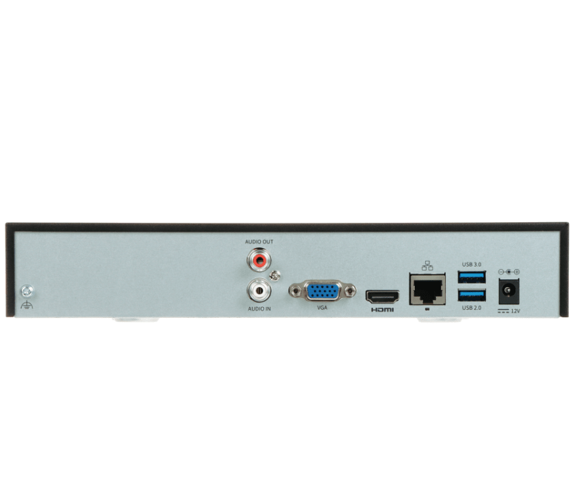 NVR301-04B-IQ NVR 4CH 12MP SIN POE 1HDD SIP Y UMD MAX10TB H.265+ ONVIF Smart Intrusion Prevention UÑV3