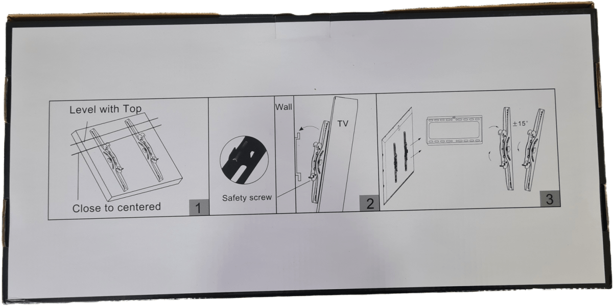 26-55 Base Soporte TV Hasta 55KG METAL IAI-SPTV26554