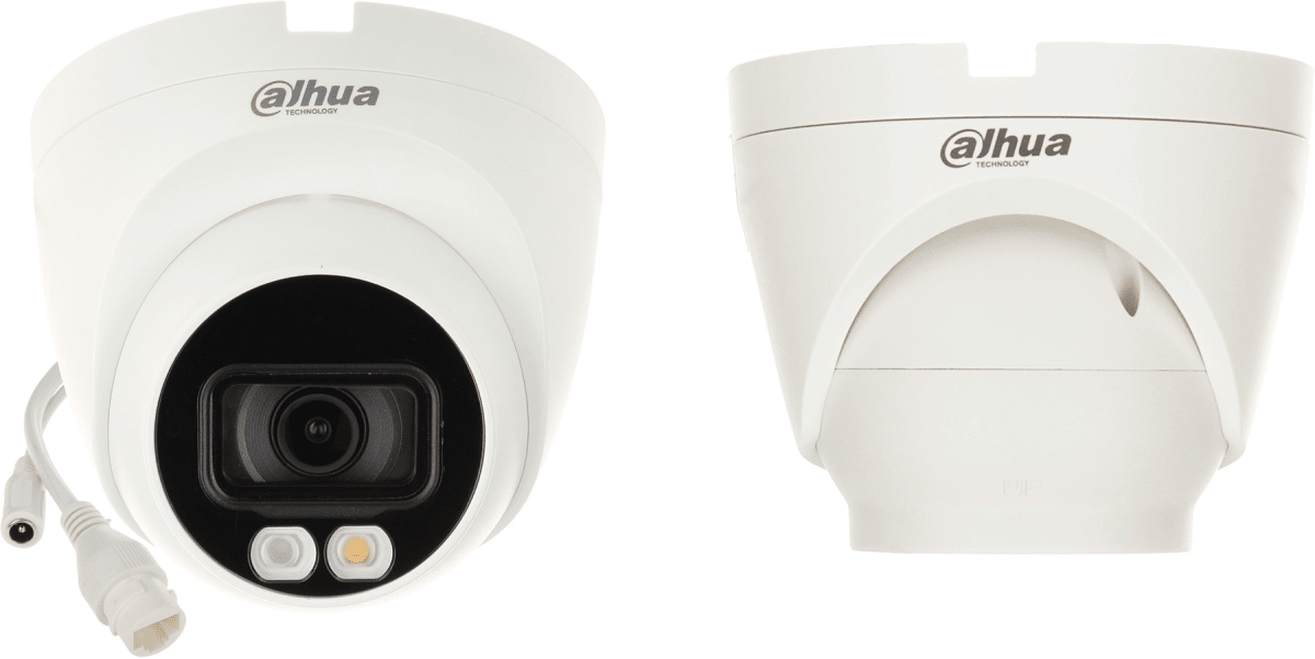 DH-IPC-HDW1239VP-A-IL-0280B CAMARA DOMO IP POE 2MP 2.8mm Dual LED MIC IR30mt 12v IP67 PLASTICA+METAL 1
