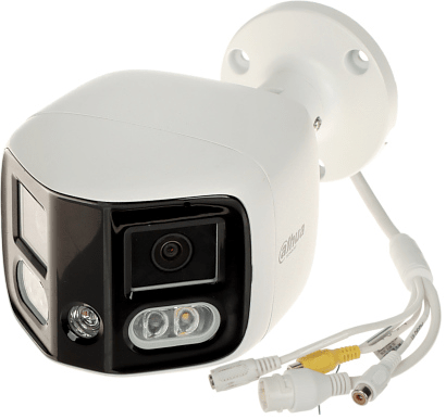 DH-IPC-PFW3849SP-A180-E2-AS-PV CAMARA BALA IP POE 2x4MP 2.8MM TiOC Doble Lentes ALARMA WizSense METAL MAX512GB2