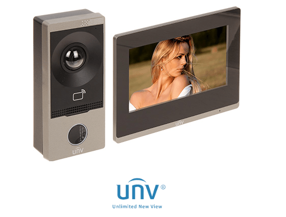 KIT-201S-372S KIT VIDEOPORTERO POE WIFI 2.4Ghz 2MP CON MONITOR 7 Pulgada AUDIO BIDEIRECCIONAL13.56Mhz REGALAMOS 32GB UÑV 0