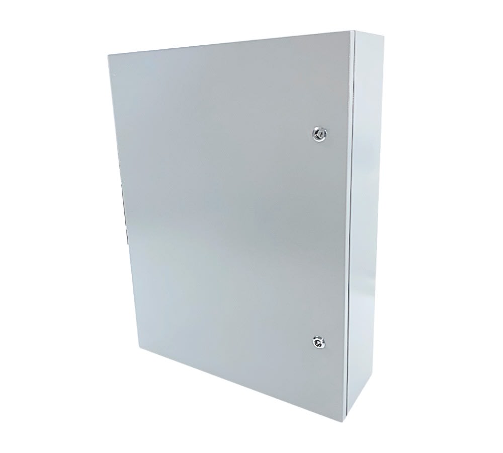 GABINETE MURAL RACK 2 PUERTA 500*700*250MM CON LLAVE PARA ELECTRICIDAD/CCTV METALICO COLOR:BLANCO3