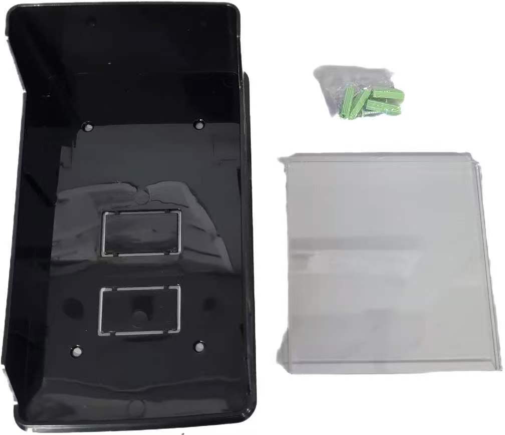 Cubierta Resistente al Agua Para Timbre Boton Soporte Negra CAJA PC+PVC IAITECH-CURI-PC5
