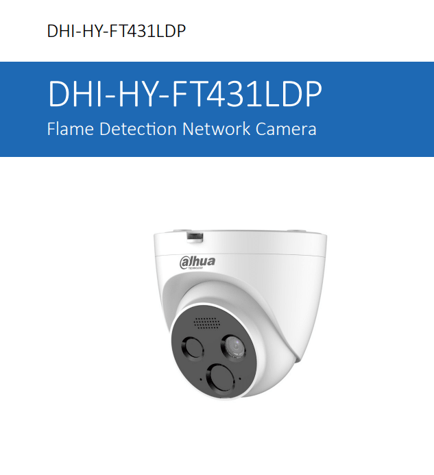 DHI-HY-FT431LDP-TD1F4 CAMARA IP POE 4MP 4MM 15MT 70dB Red de detección ALARMA Fuego PLASTICA+METAL2