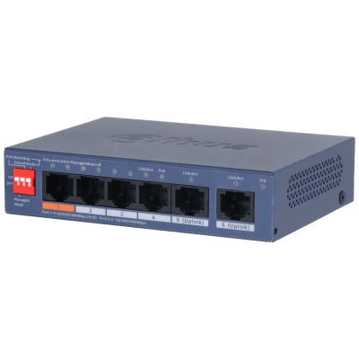 DH-CS4006-4GT-60 SWITCH POE GIGABIT 60W 53V 4 POE + 2 UP LINK ALL 10~1000Mbps NUBE ADMIN DAHUA3