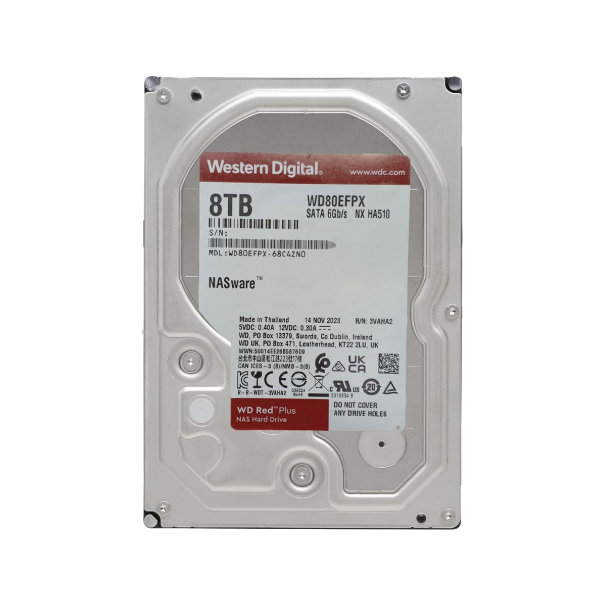 8TB WD DISCO DURO VIGILANCIA 8TB SURVEILLANCE  5640RPM 256MB2