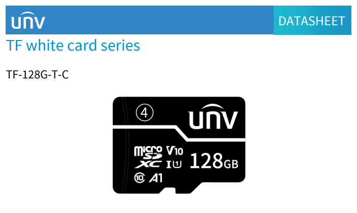 128GB TF-128G-T-C Tarjeta Memoria MicroSD 75MB/s Clase10 V10 UÑV2