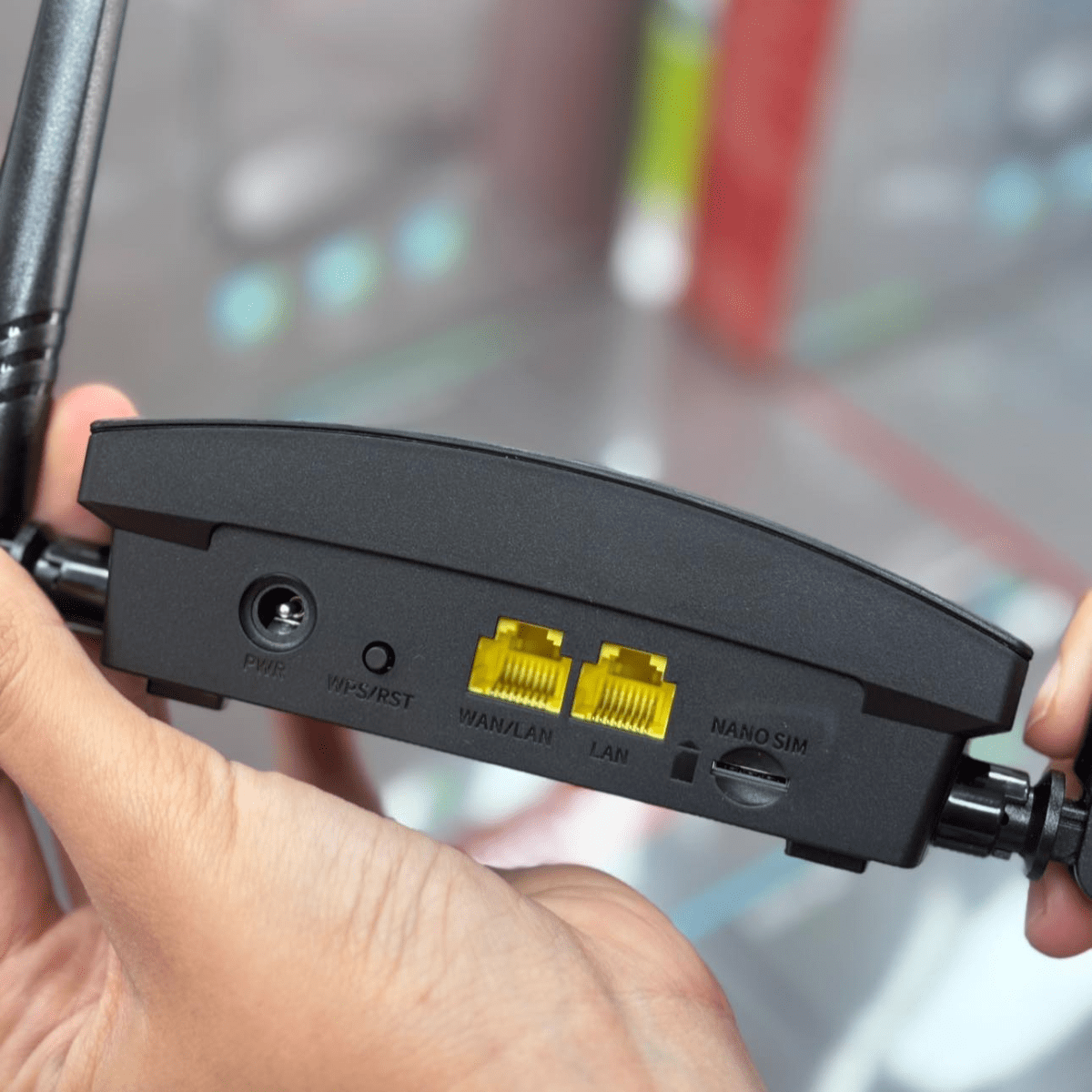 DS-3WR4G3N Router 4G LTE SIM 300Mbps 2.4Ghz Wi-Fi Dobles Antenas 2CH 10/100Mbps 9V WEB HIKVISION3