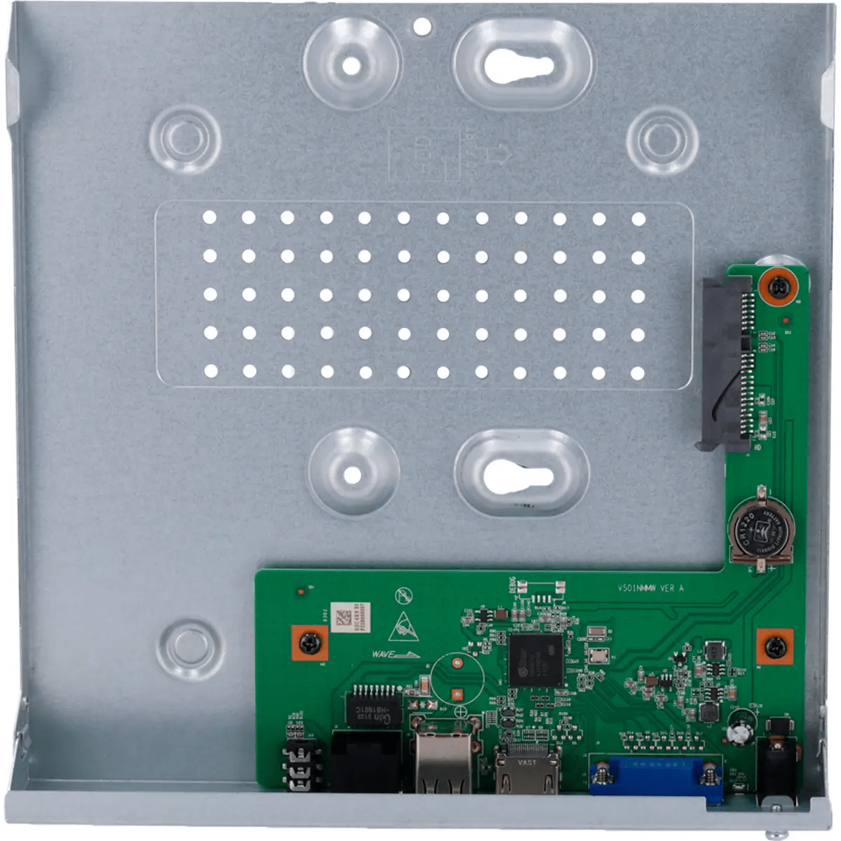 NVR-116S3 NVR 16CH SIN POE 4K 1HDD MAX 6TB 10/100Mbps H.256+ HDMI Y VGA Simultáneos,12V, UNIARCH2