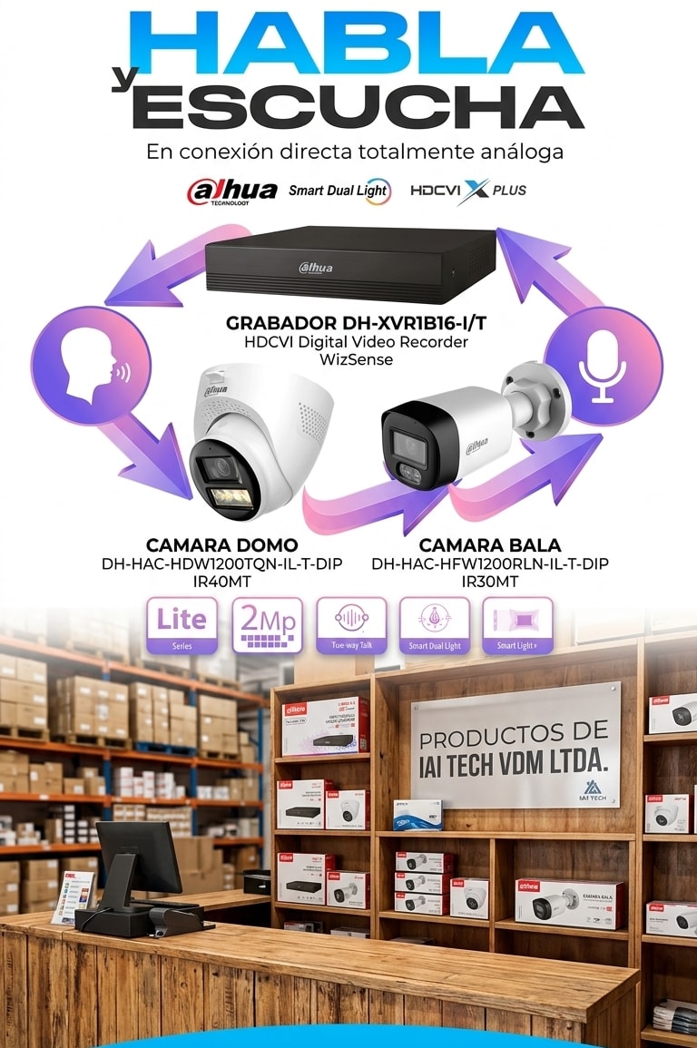 DH-XVR5116HS-I3/T XVR 16CH 1HDD WizSense SMD 5MP,IA,Max 24CH IP,PARA CAMARAS SERIE AUDIOBIDIRECIONAL4