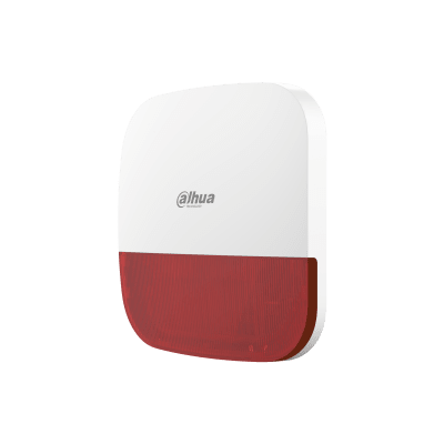 DHI-ARA13-W2 SIRENA EXTERIOR INALÁMBRICA 110 dB IP65 PC + ABS PILA+12V2