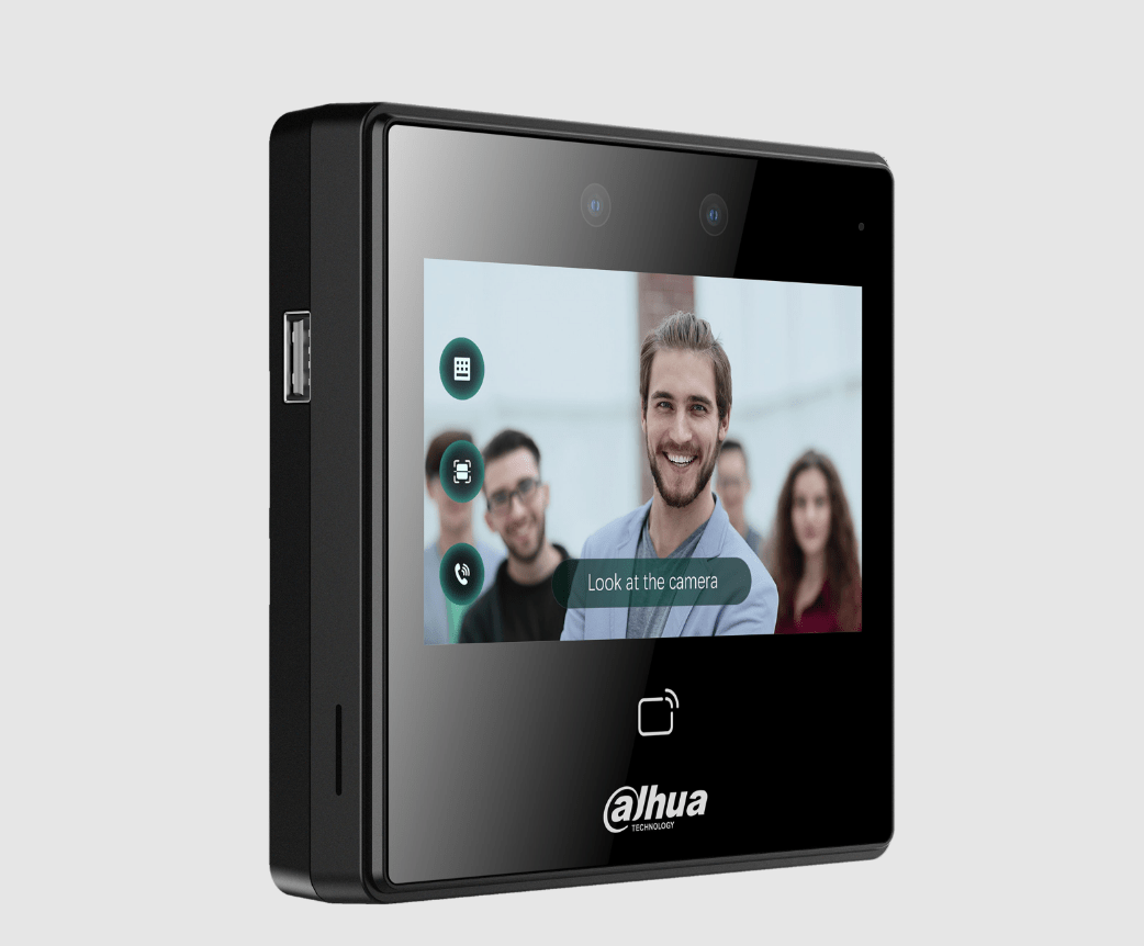 DHI-ASI3213A-W CONTROL DE ASISTENCIA CON  FACIA/TARJETA WIFI 4.3 PULGADA STOCK BODEGA2