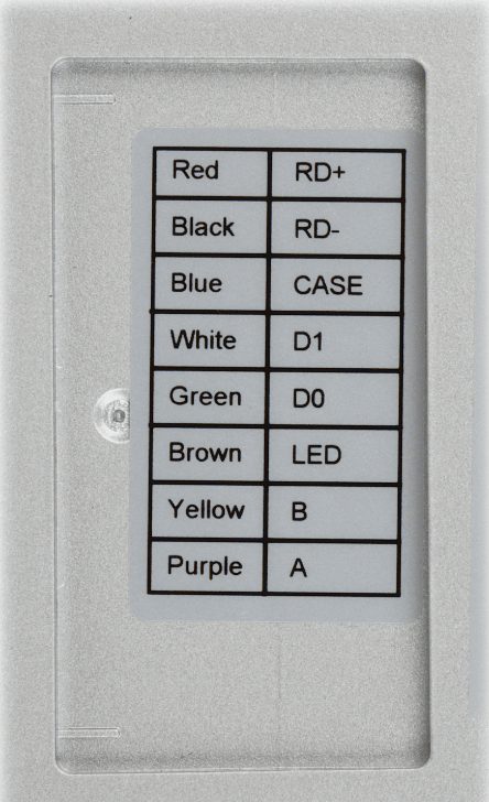 DHI-ASR2101A CONTROL DE ACCESO CON LECTOR DE TARJETA Y PIN TECLADO,RS485 Y Wiegand,IP66,12V 0.5A.5
