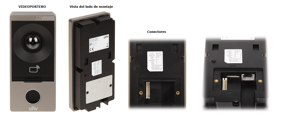 KIT-201S-372S KIT VIDEOPORTERO POE WIFI 2.4Ghz 2MP CON MONITOR 7 Pulgada AUDIO BIDEIRECCIONAL13.56Mhz REGALAMOS 32GB UÑV5