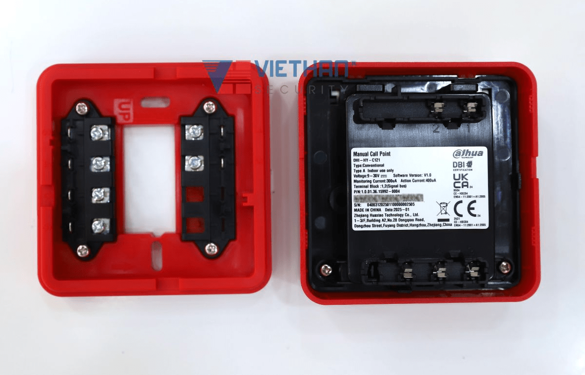 DHI-HY-C121 Pulsador manual Dahua convencional3