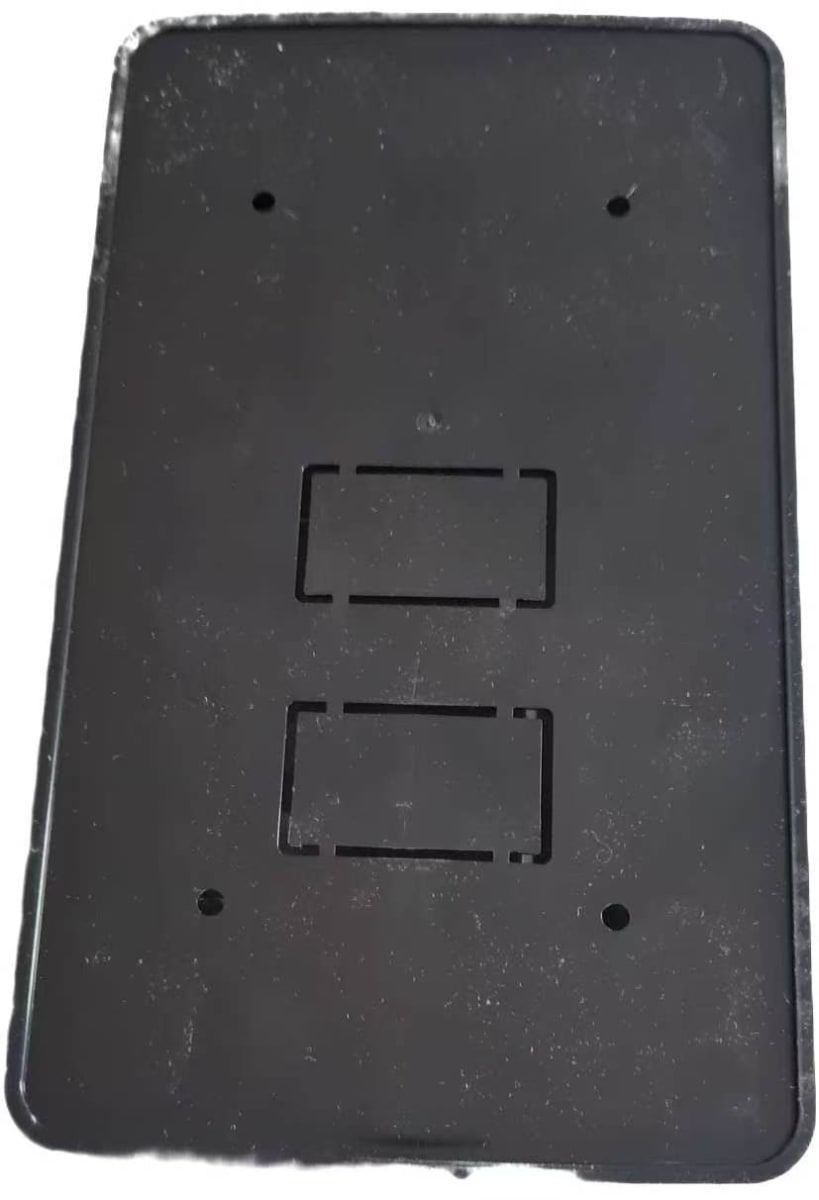 Cubierta Resistente al Agua Para Timbre Boton Soporte Negra CAJA PC+PVC IAITECH-CURI-PC4