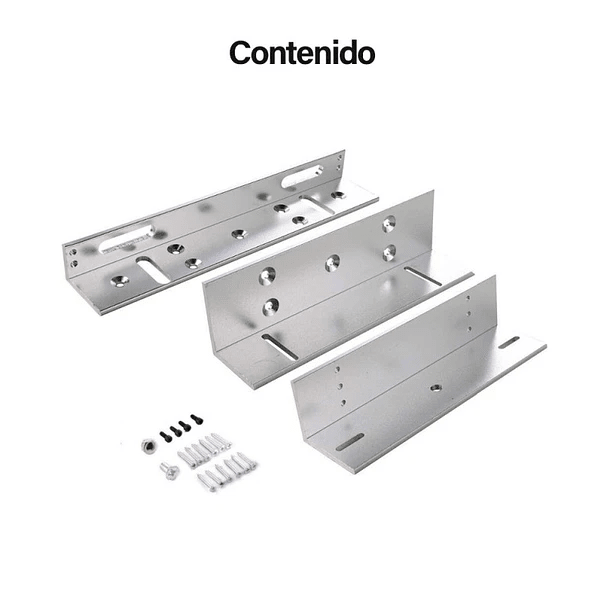 Soporte Bracket Tipo : L y Z  280KG Para Cerradura Retenedor Electromagnético Aluminio ACCESORIO  SP-LZ 0