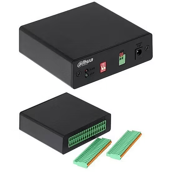 DHI-ARB1606 Alarma Box entre el dispositivo XVR/NVR y la caja de alarma:Entrada 16ch y salidas 6ch.4