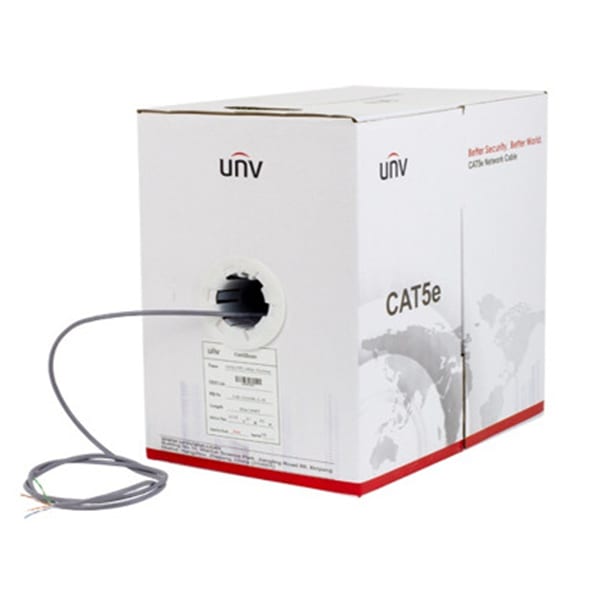 305mt Cable UTP Cat5e Interior 0.5mm CCA Cobre 23% Blanco CAB-LC2100B-CCA-IN UÑV3