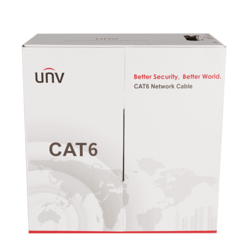 305mt Cable UTP Cat6 Interior 0.50mm Cobre 100% Color Naranja CAB-LC3100B-E-IN UÑV 0