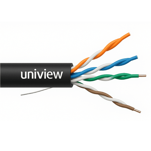 100MT CABLE UTP CAT6 EXTERIOR 99.99% COBRE OFC 0.52mm CAB-LC3110B-E-100-IN UÑV2