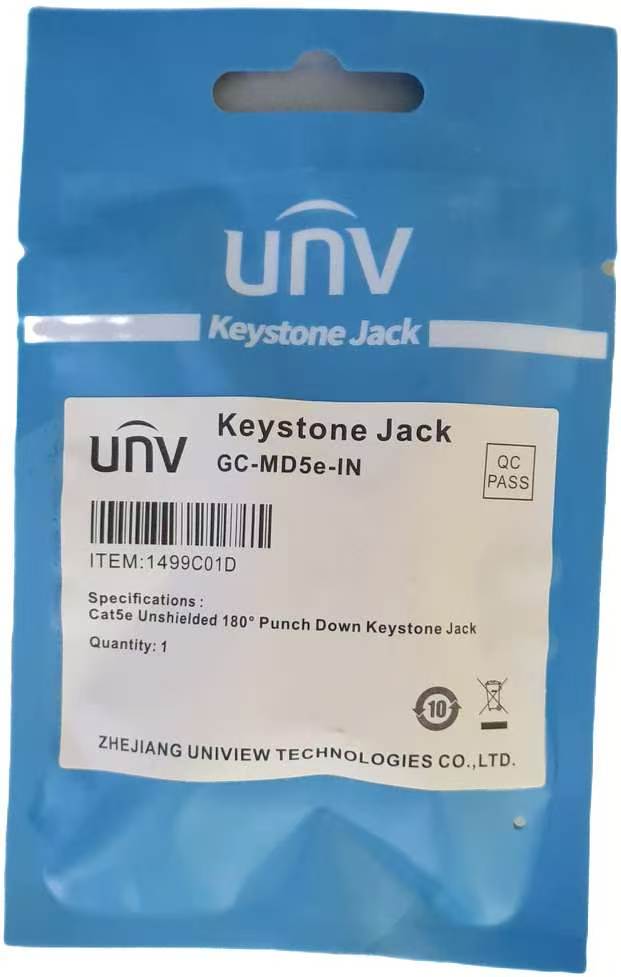 MODULO CAT5E HEMBRA RJ45 PATCH PANEL GC-MD5e-IN UÑV2