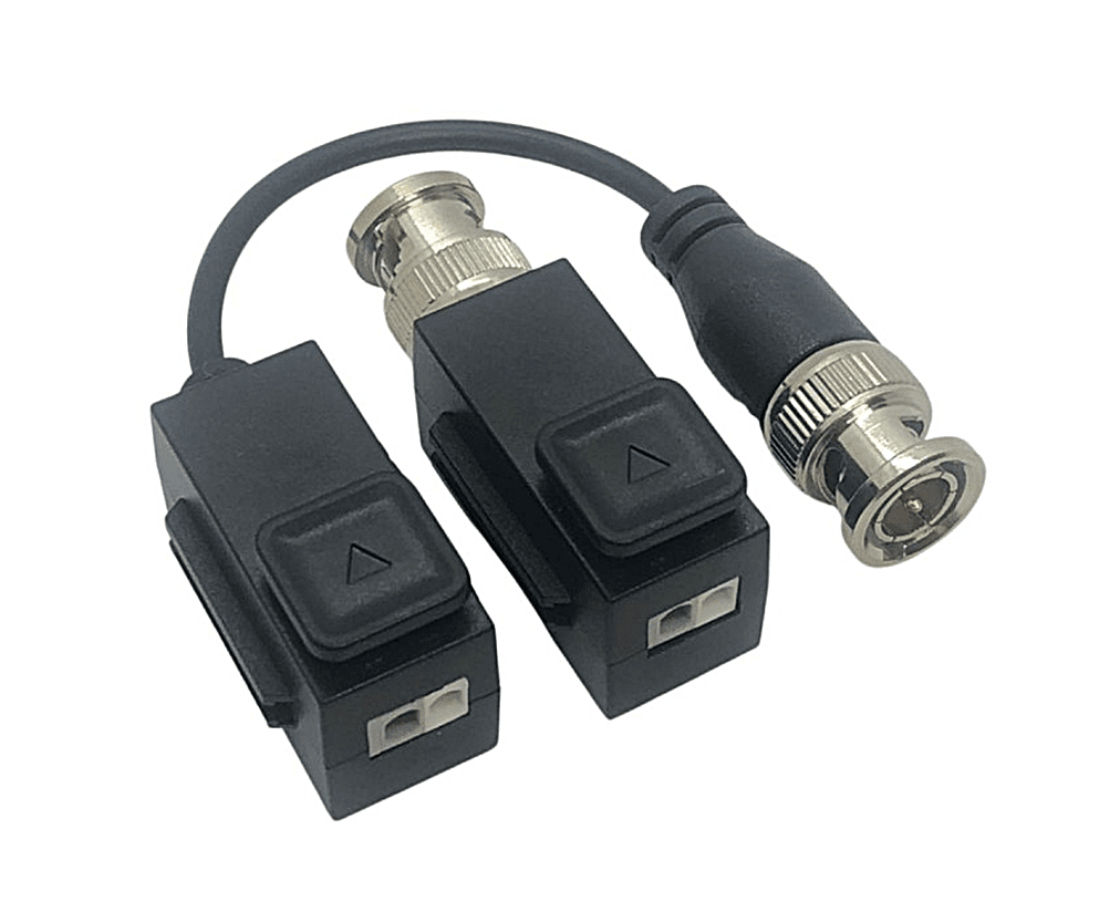 DS-1H18S/E(C) BALUN VIDEO PRESION 4K HDCVI/TVI/AHD/CVBS por cable UTP CAT5E/6 (Con Botón) HIKVISION  OFERTA2