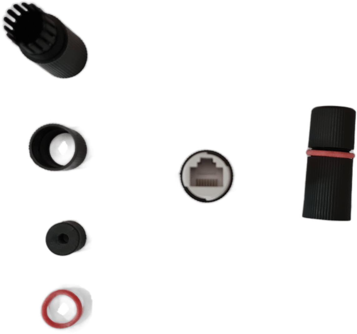Conector Copla RJ45 HEMBRA A HEMBRA Para Exterior3