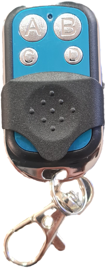 CONTROL REMOTO RF 433MHz PARA MODULO TUYA/OTROS/UNIVERSAL.,DISTANCIA ESPACIO LIBRE 50MTS 0