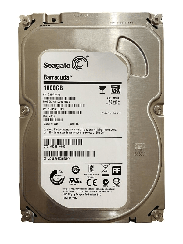 1TB RENOVAR Barracuda SEAGATE DISCO DURO 7200RPM 64MB 3.5
